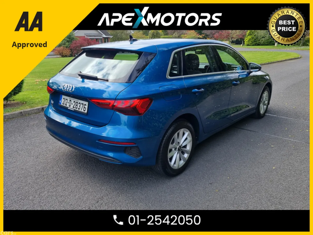 Audi A3 Hatchback, Petrol, 2021, Blue