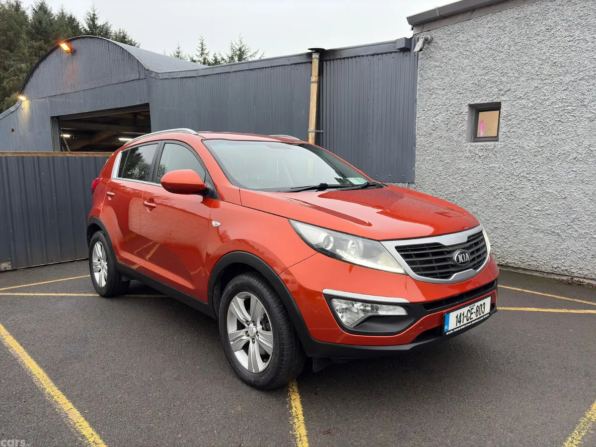 Kia Sportage SUV, Diesel, 2014, Orange