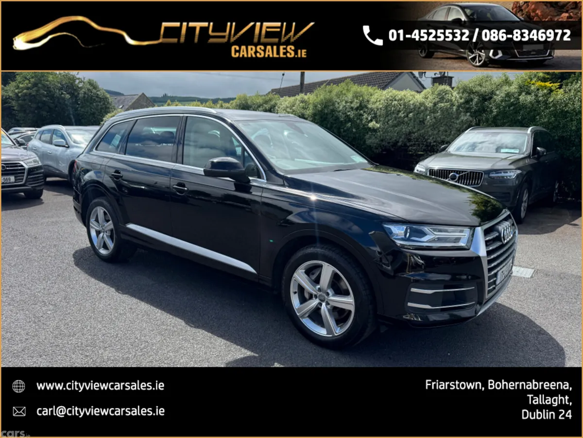 Audi Q7 Estate, Diesel, 2017, Black