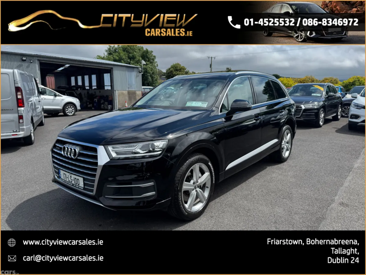 Audi Q7 Estate, Diesel, 2017, Black