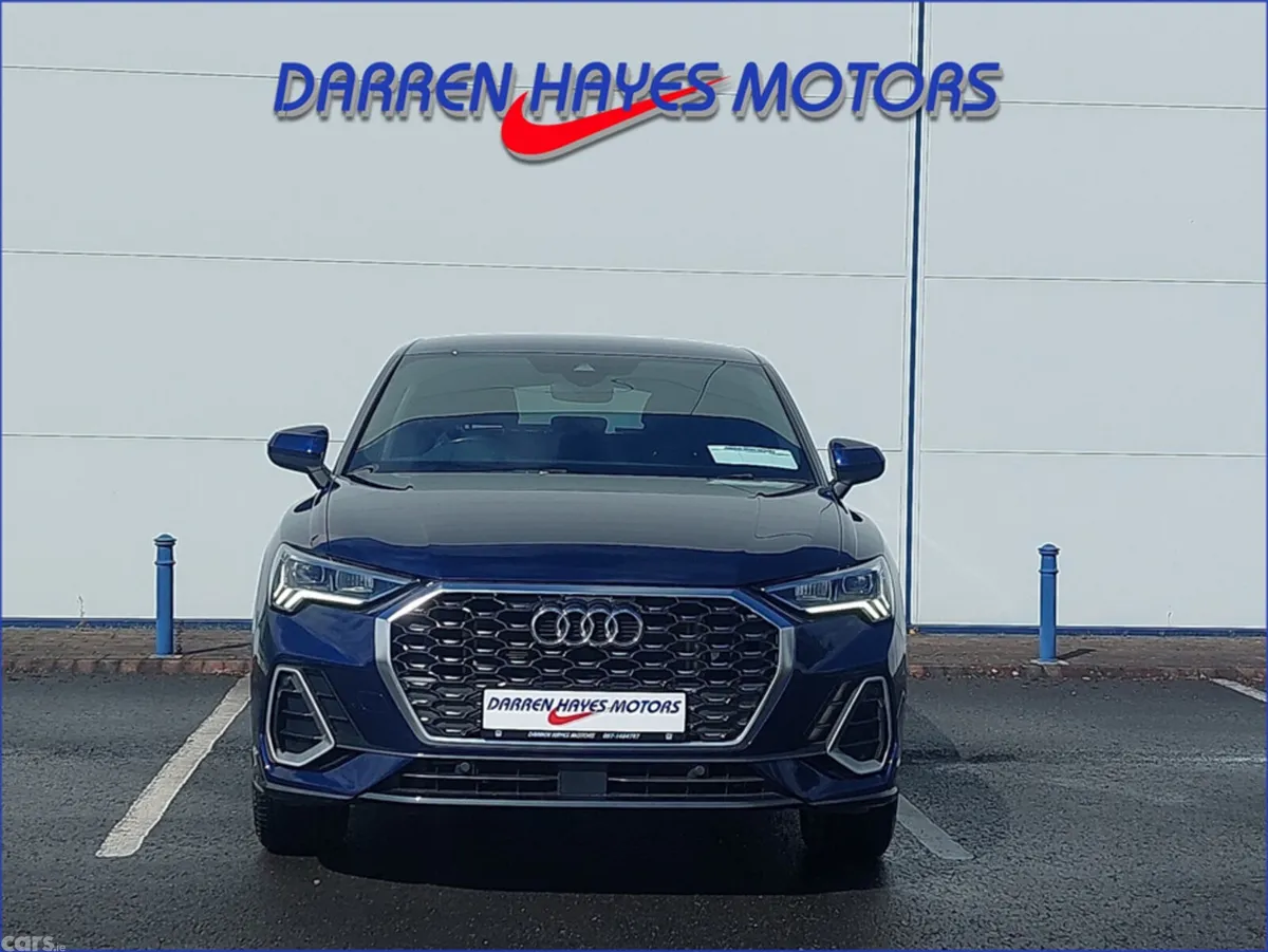 Audi Q3 Estate, Petrol Hybrid, 2022, Blue