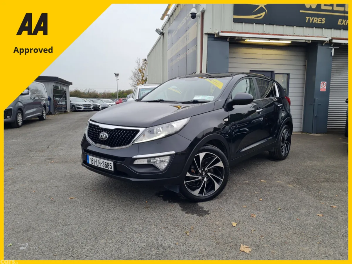 Kia Sportage Estate, Diesel, 2016, Black