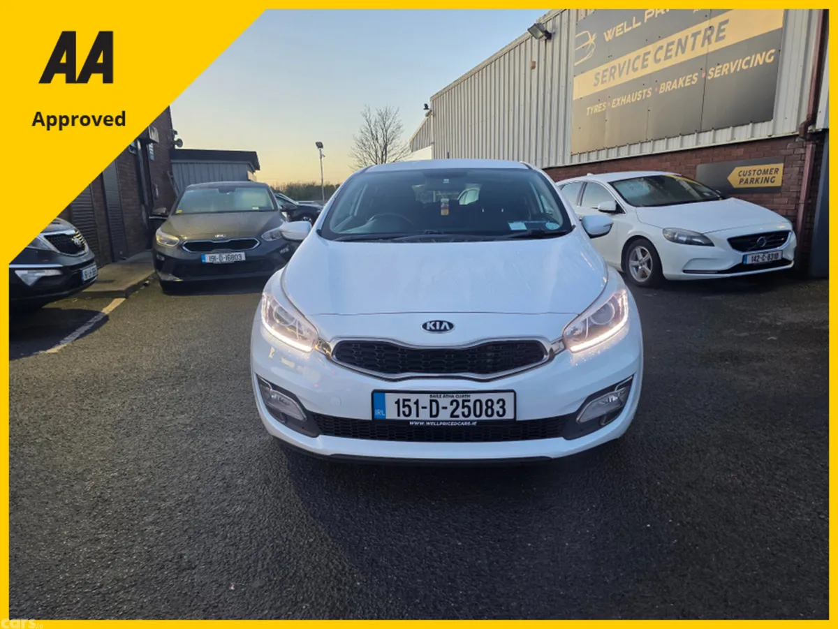 Kia Ceed Hatchback, Diesel, 2015, White