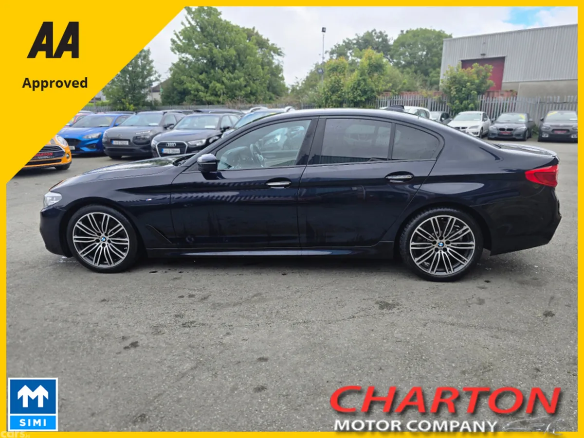 BMW 5-Series Saloon, Diesel, 2017, Black