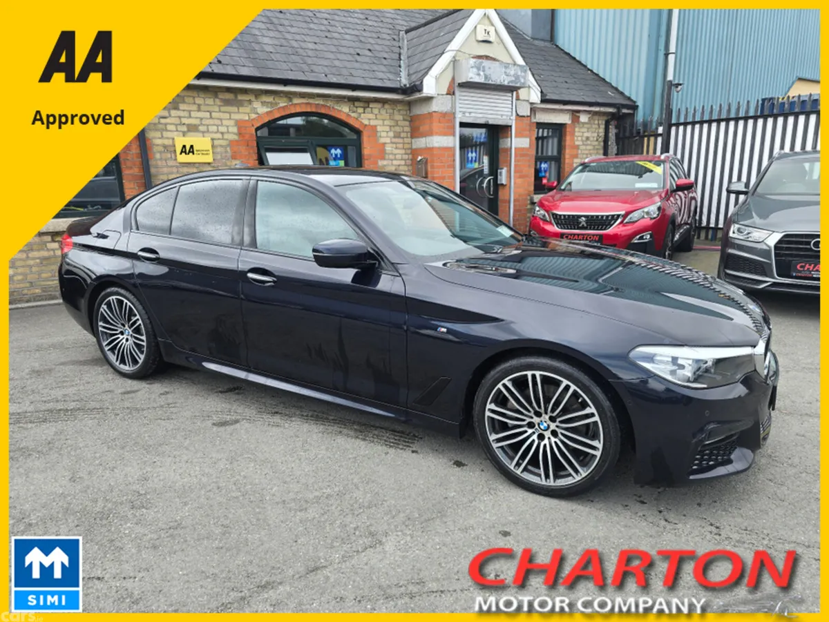 BMW 5-Series Saloon, Diesel, 2017, Black