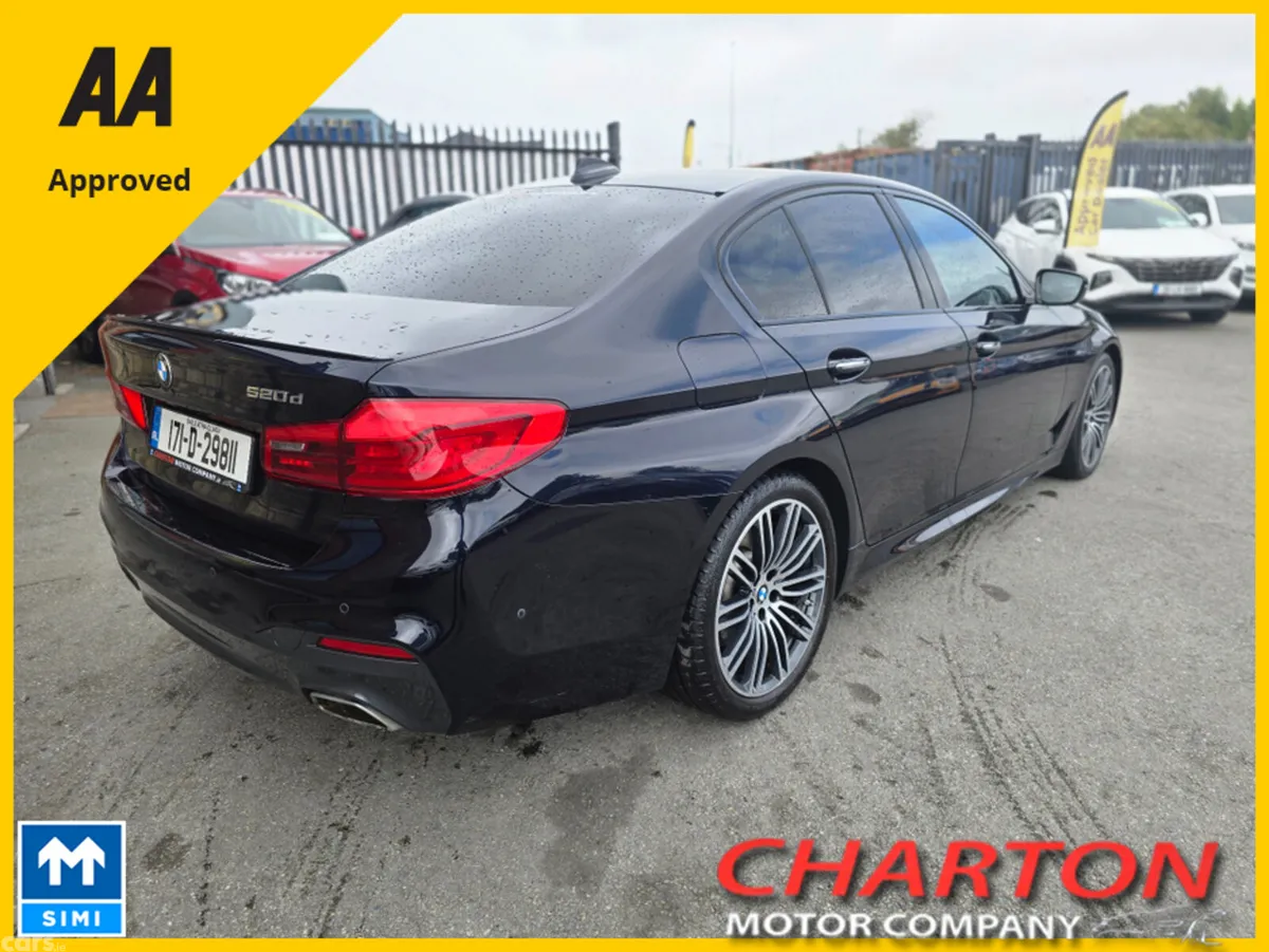 BMW 5-Series Saloon, Diesel, 2017, Black
