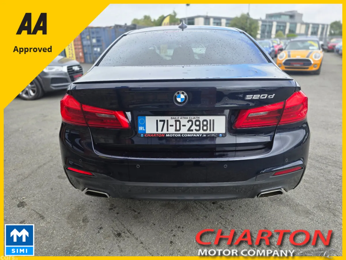 BMW 5-Series Saloon, Diesel, 2017, Black