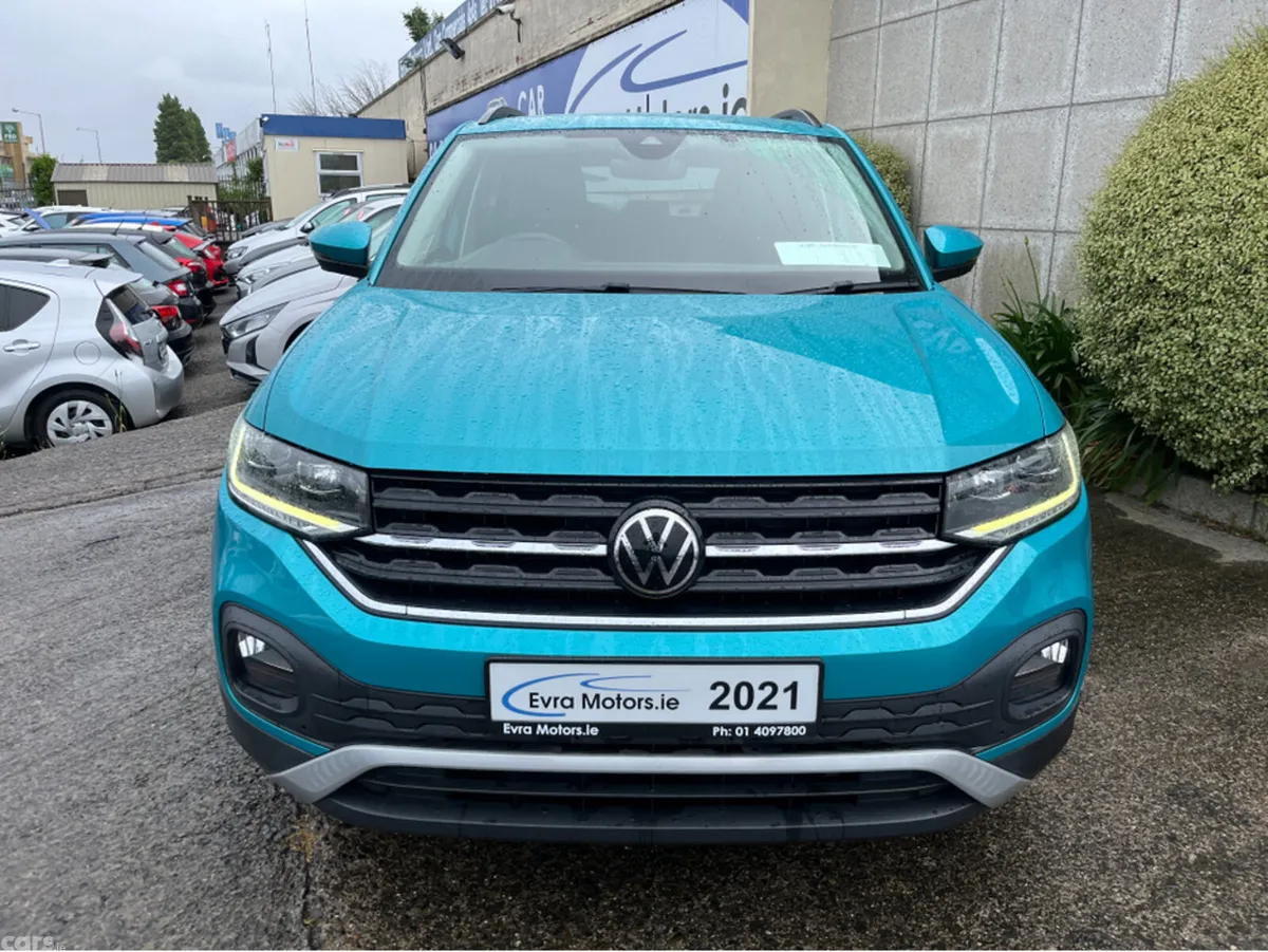 Volkswagen T-Cross SUV, Petrol, 2021, Green