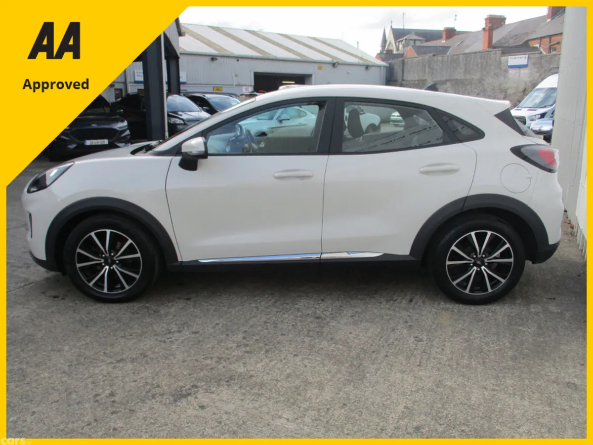 Ford Puma MPV, Petrol Hybrid, 2021, White