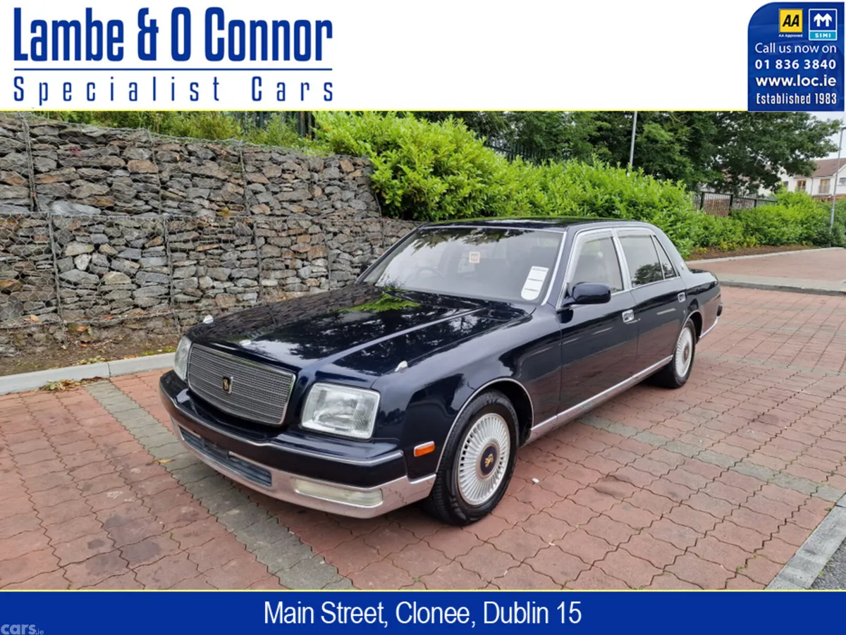 Toyota Century Saloon, Petrol, 2000, Blue