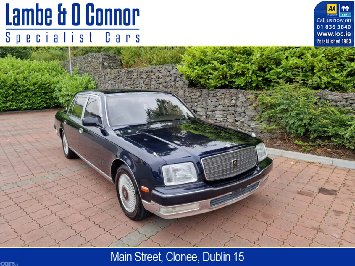 Toyota Century Saloon, Petrol, 2000, Blue