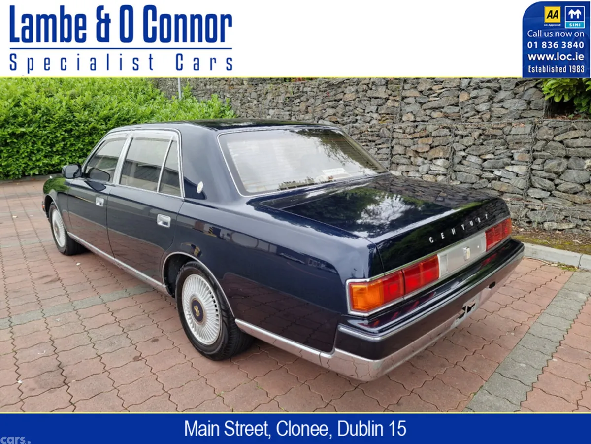 Toyota Century Saloon, Petrol, 2000, Blue