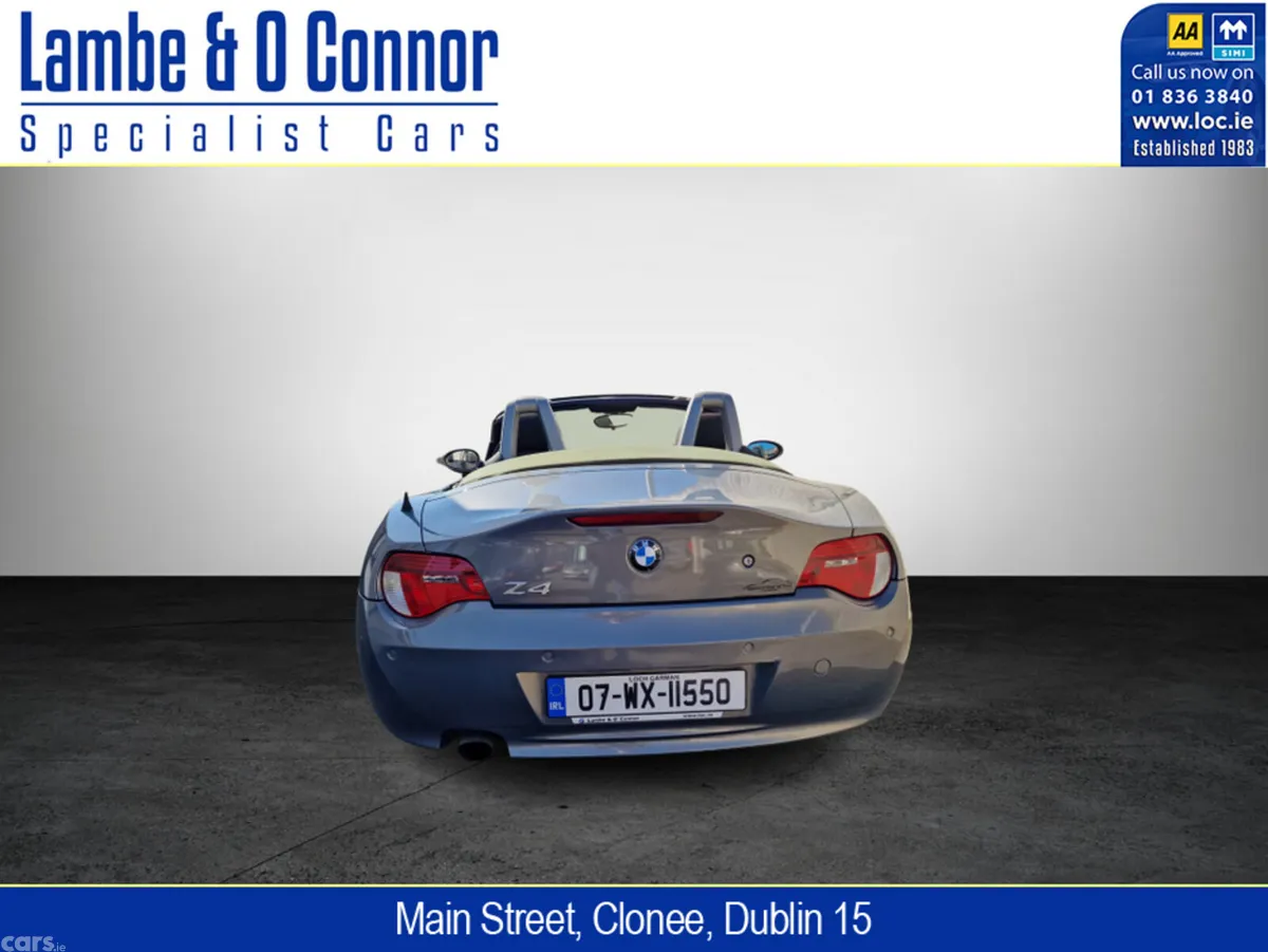 BMW Z4 Convertible, Petrol, 2007, Grey