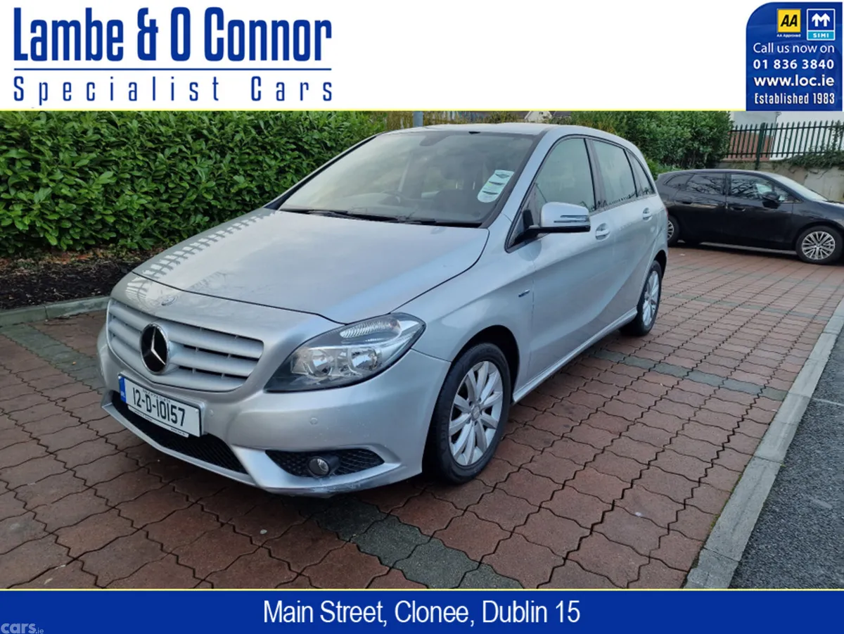Mercedes-Benz B-Class Hatchback, Diesel, 2012, Silver