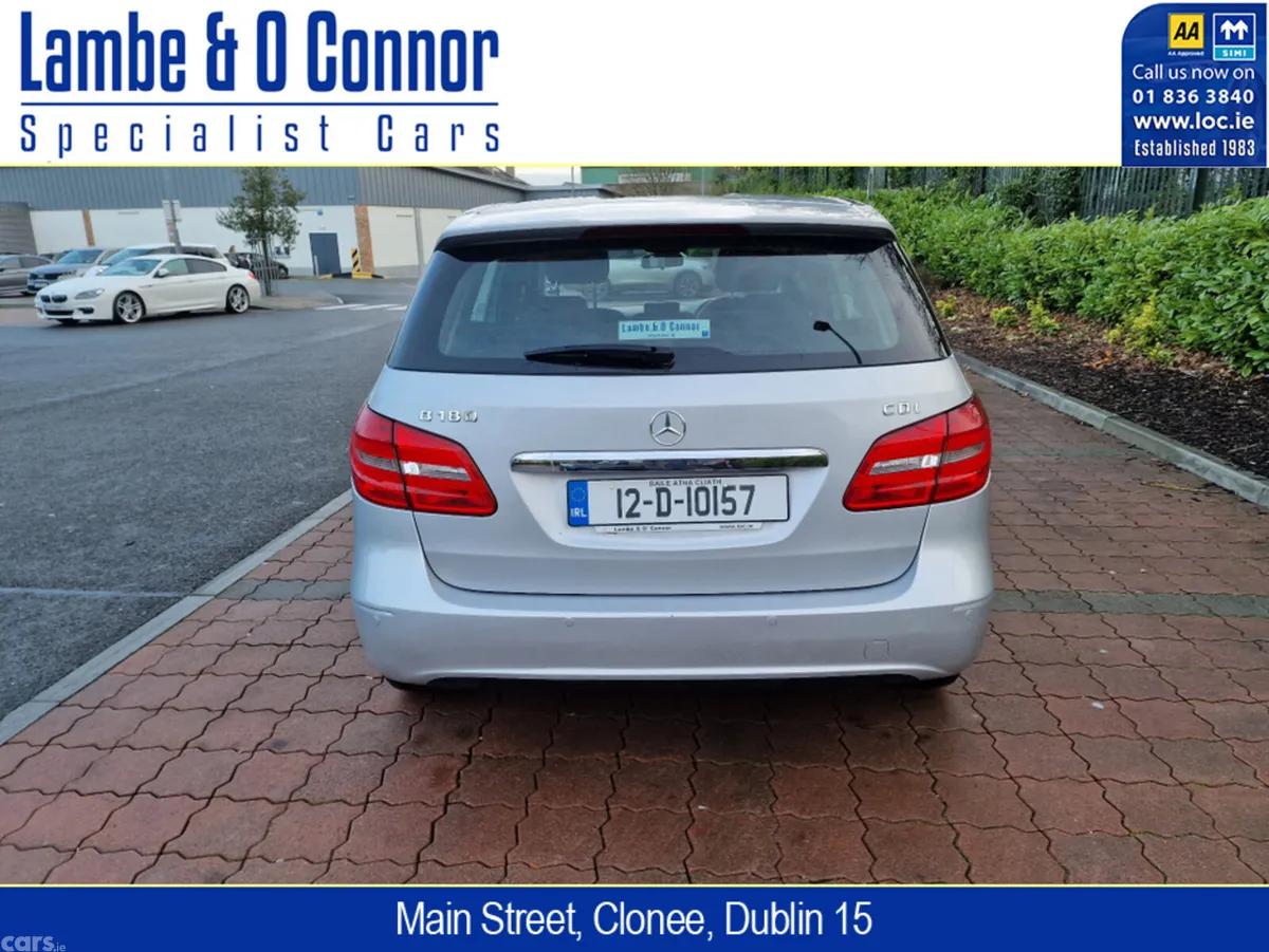 Mercedes-Benz B-Class Hatchback, Diesel, 2012, Silver