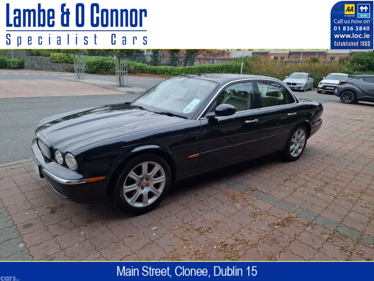 Jaguar XJ Saloon, Petrol, 2006, Black