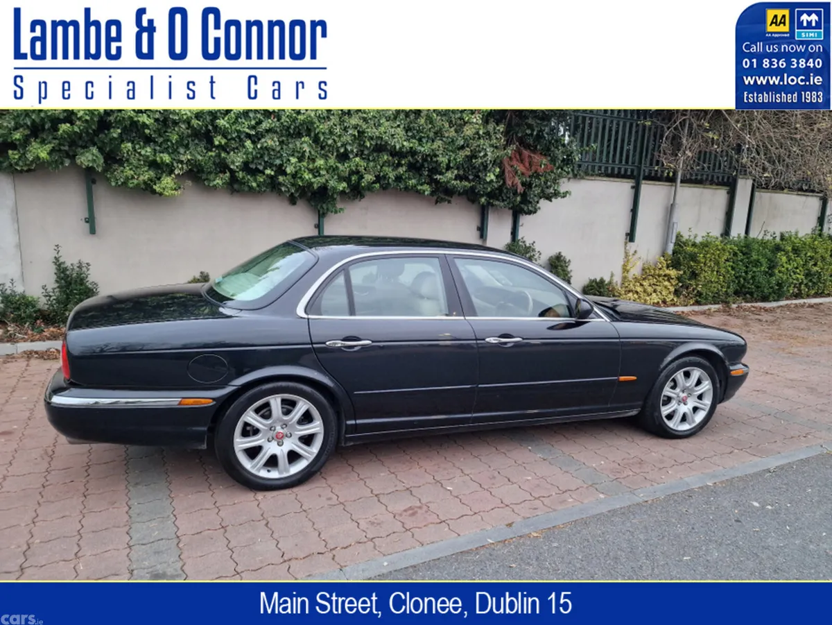 Jaguar XJ Saloon, Petrol, 2006, Black