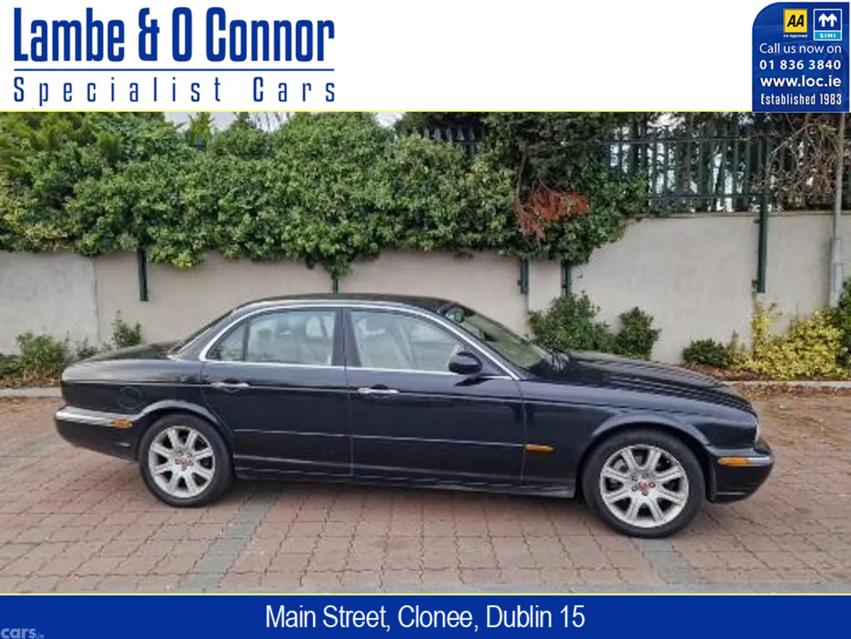 Jaguar XJ Saloon, Petrol, 2006, Black