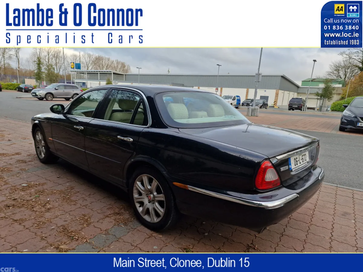 Jaguar XJ Saloon, Petrol, 2006, Black