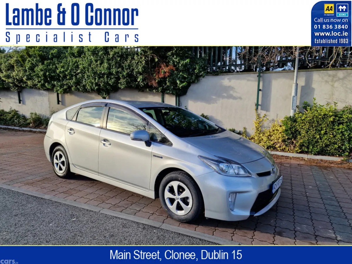 Toyota Prius Hatchback, Petrol Hybrid, 2014, Silver