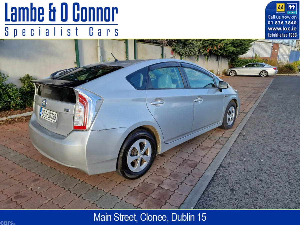 Toyota Prius Hatchback, Petrol Hybrid, 2014, Silver