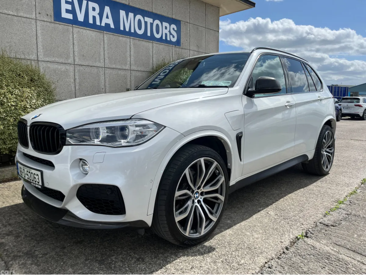 BMW X5 SUV, Petrol Plug-in Hybrid, 2016, White