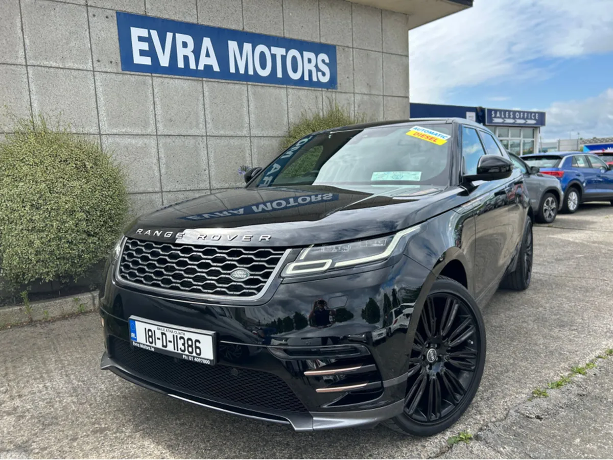 Land Rover Range Rover Velar SUV, Diesel, 2018, Black