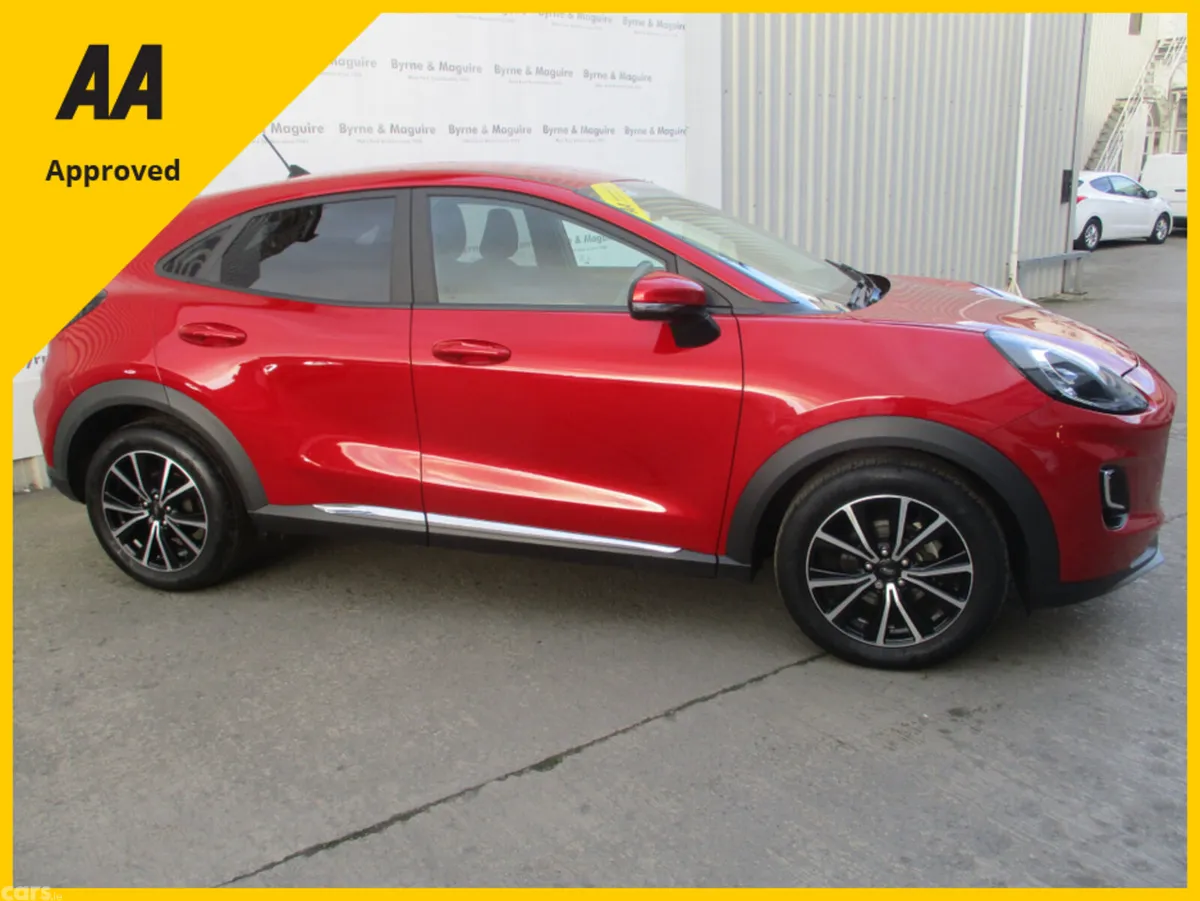 Ford Puma MPV, Petrol Hybrid, 2023, Red