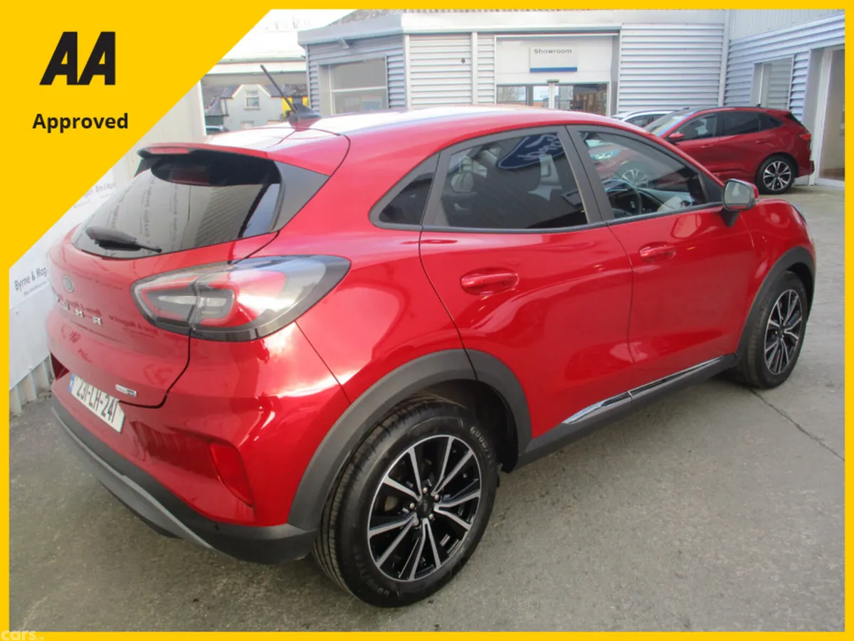 Ford Puma MPV, Petrol Hybrid, 2023, Red