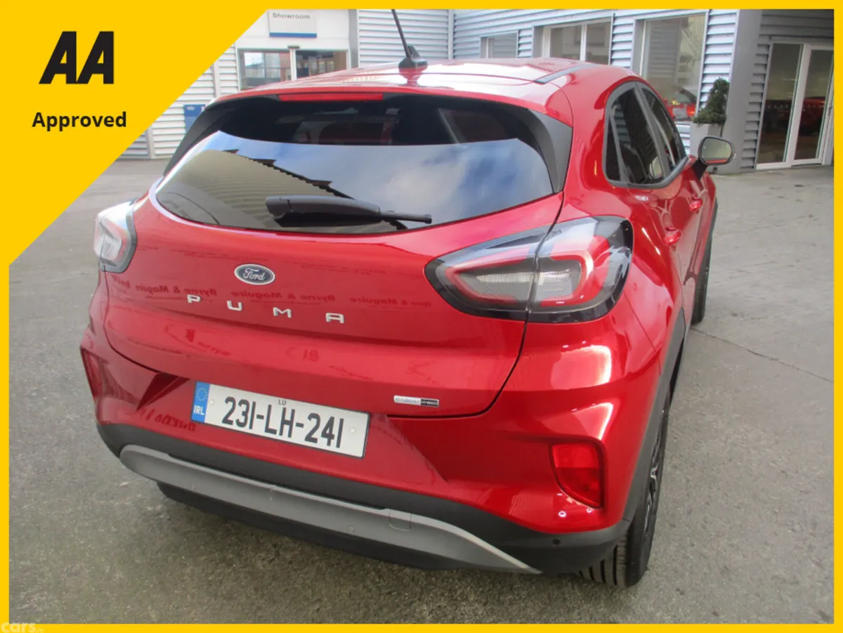 Ford Puma MPV, Petrol Hybrid, 2023, Red