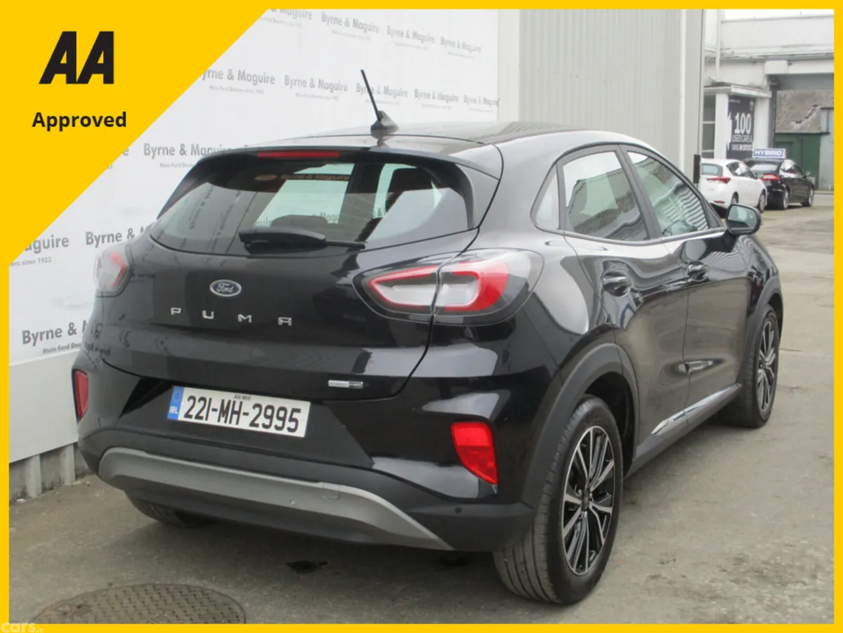 Ford Puma MPV, Petrol Hybrid, 2022, Black