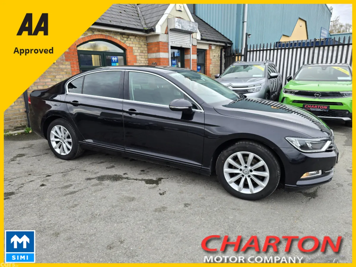 Volkswagen Passat Saloon, Diesel, 2018, Black