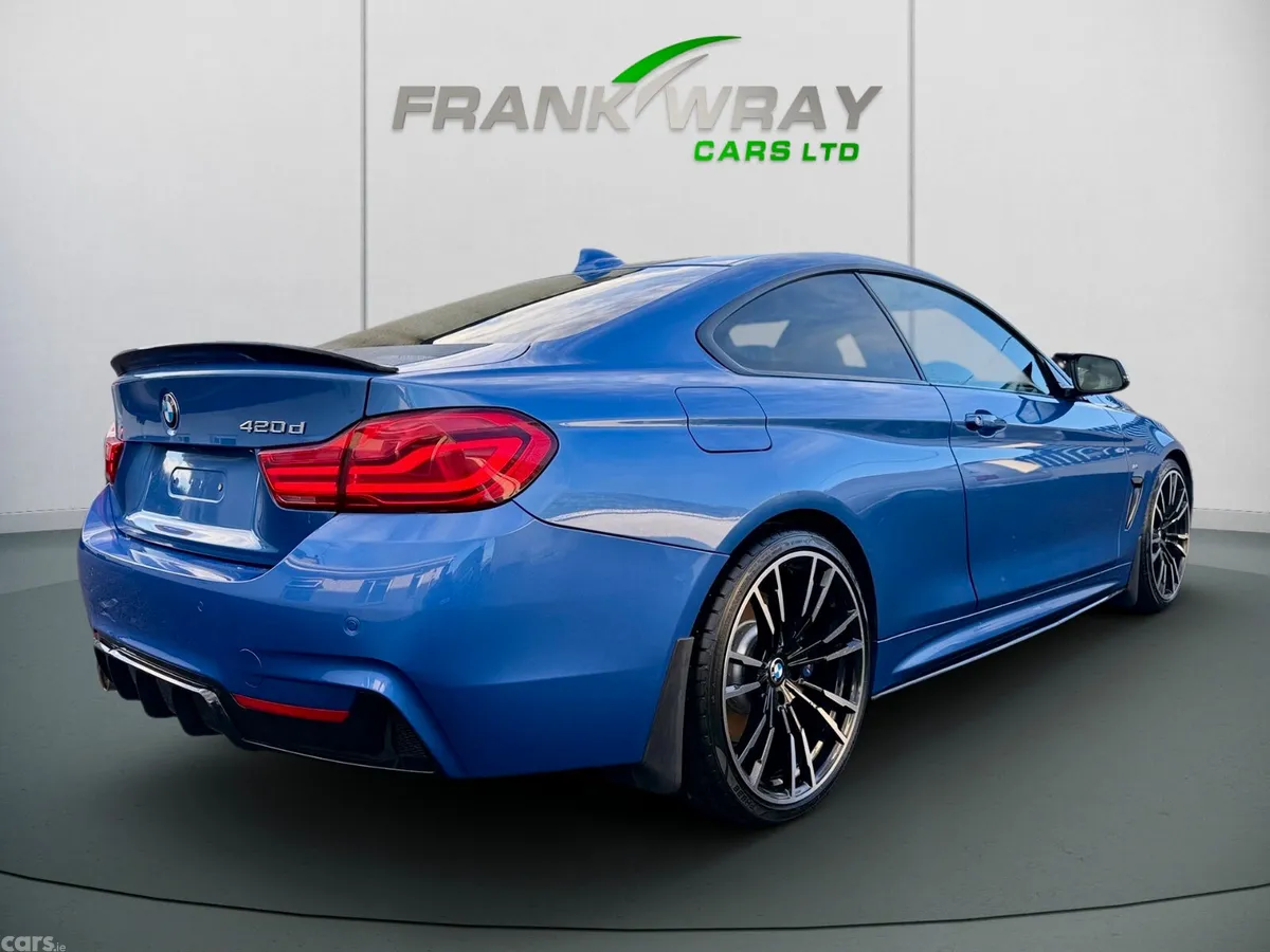 BMW 4-Series Coupe, Diesel, 2017, Blue