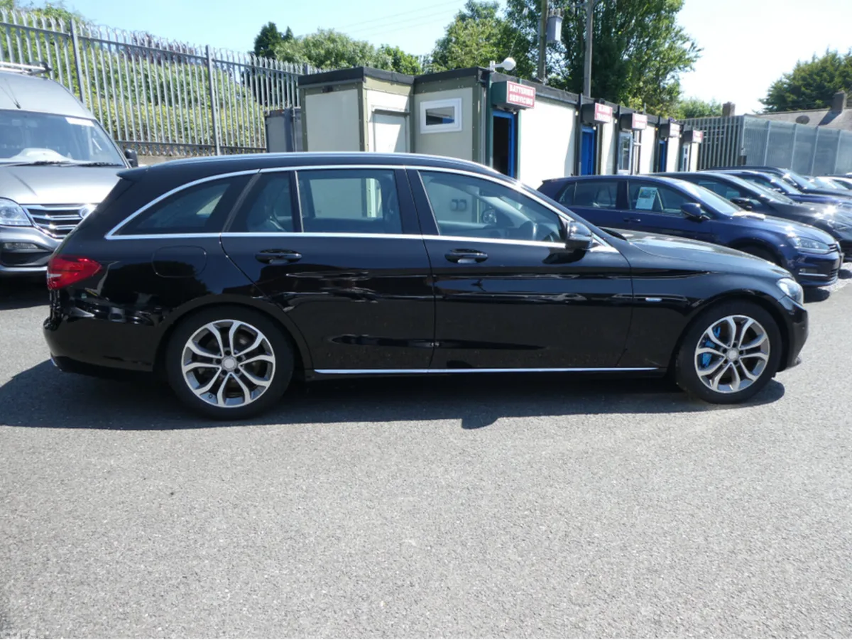 Mercedes-Benz C-Class Estate, Petrol Plug-in Hybrid, 2016, Black