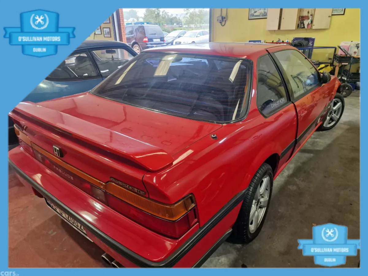 Honda Prelude Saloon, Petrol, 1989, Red
