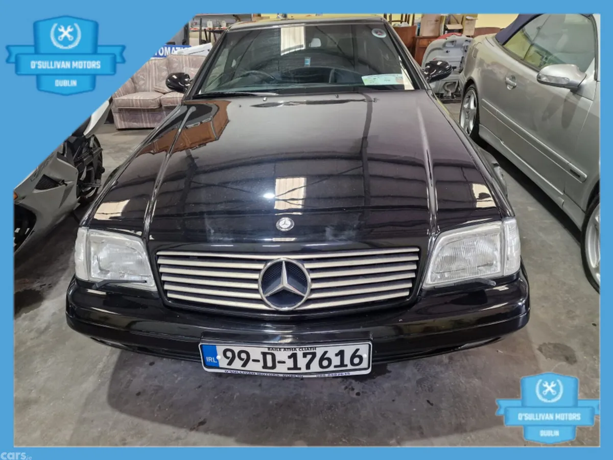 Mercedes-Benz SL-Class Convertible, Petrol, 1999, Black