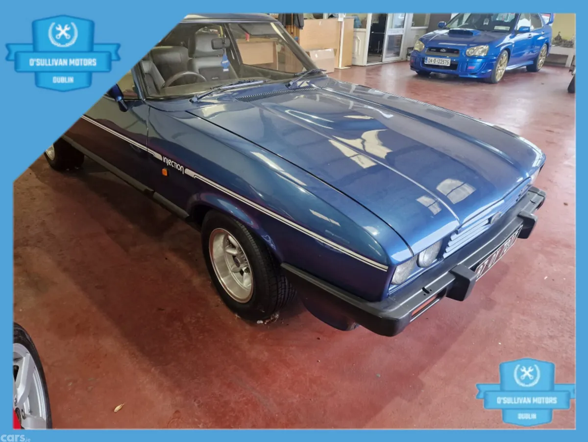 Ford Capri Hatchback, Petrol, 1987, Blue
