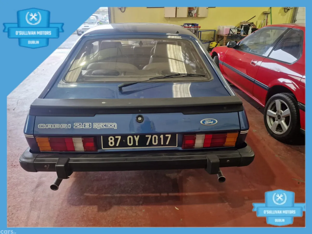 Ford Capri Hatchback, Petrol, 1987, Blue