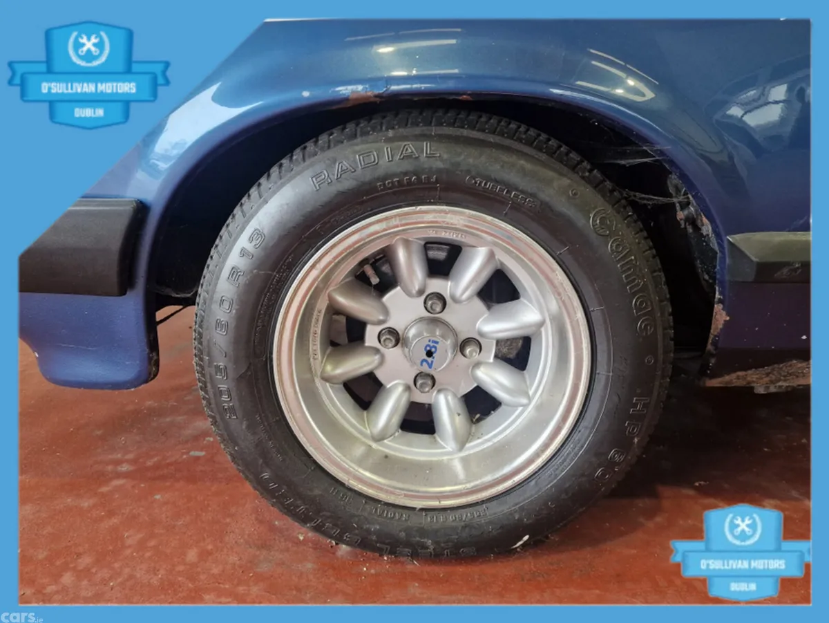 Ford Capri Hatchback, Petrol, 1987, Blue