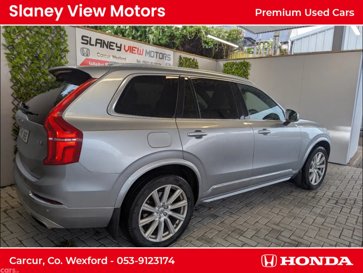 Volvo XC90 Estate, Petrol Plug-in Hybrid, 2017, Silver