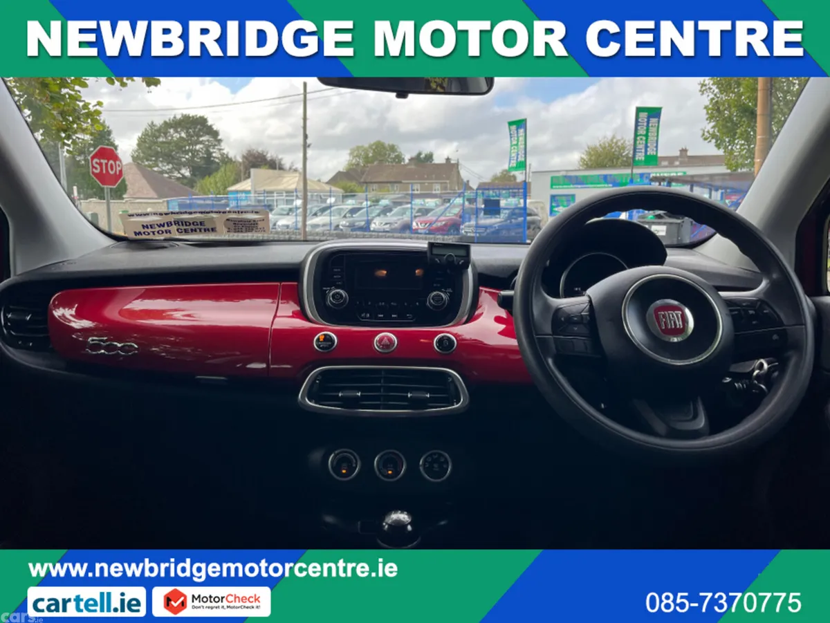 Fiat 500X SUV, Diesel, 2017, Red