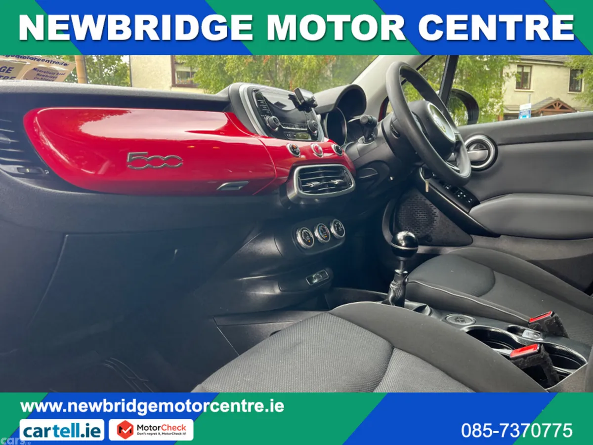 Fiat 500X SUV, Diesel, 2017, Red