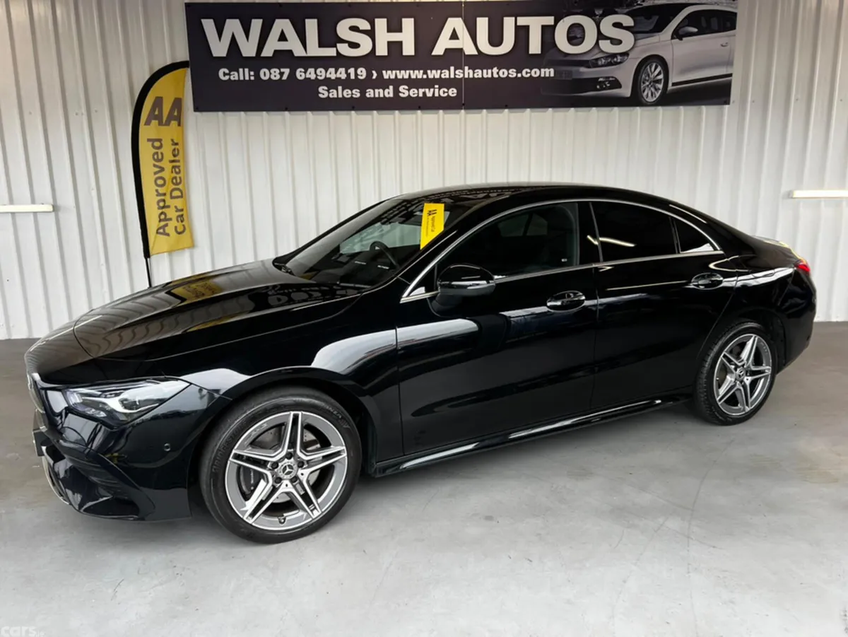 Mercedes-Benz CLA Coupe, Petrol Plug-in Hybrid, 2024, Black