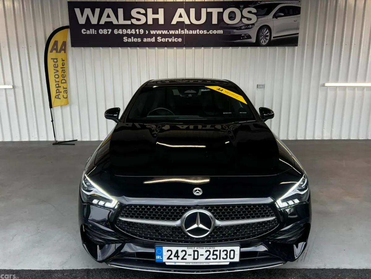 Mercedes-Benz CLA Coupe, Petrol Plug-in Hybrid, 2024, Black