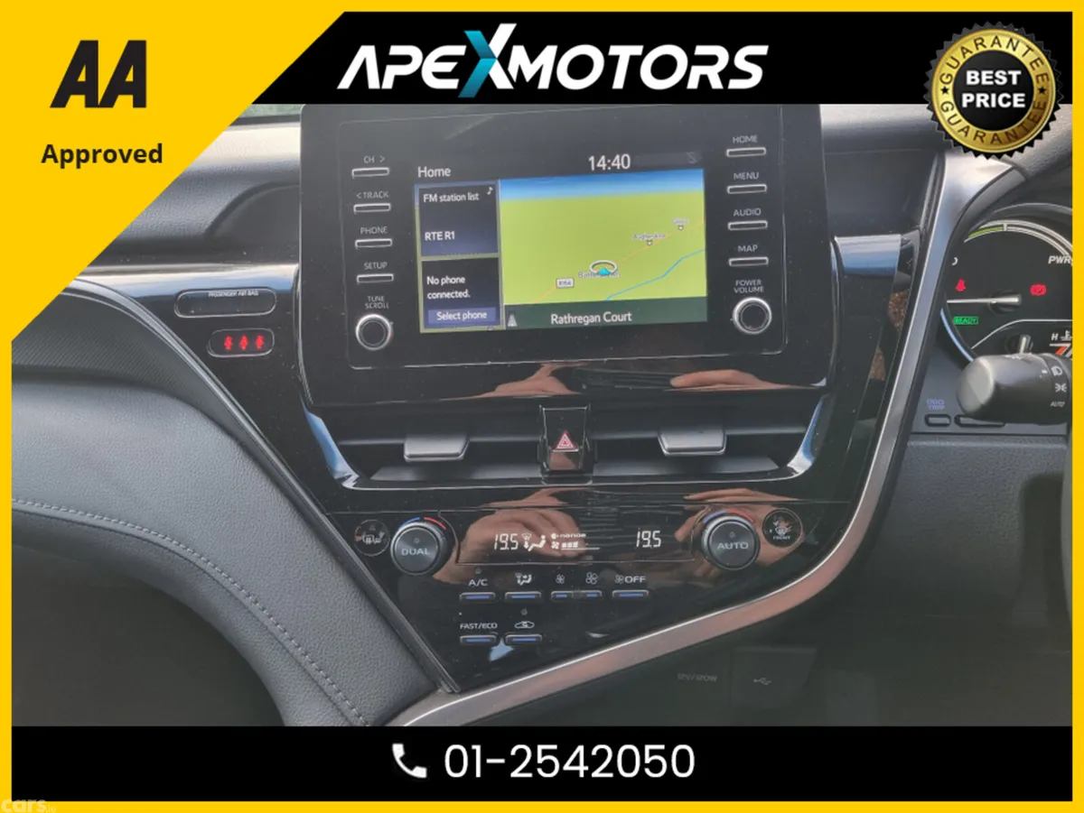 Toyota Camry Saloon, Petrol Hybrid, 2022, Silver