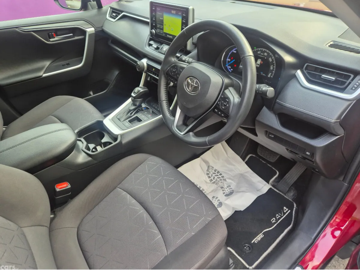Toyota RAV4 Estate, Petrol Hybrid, 2021, Red