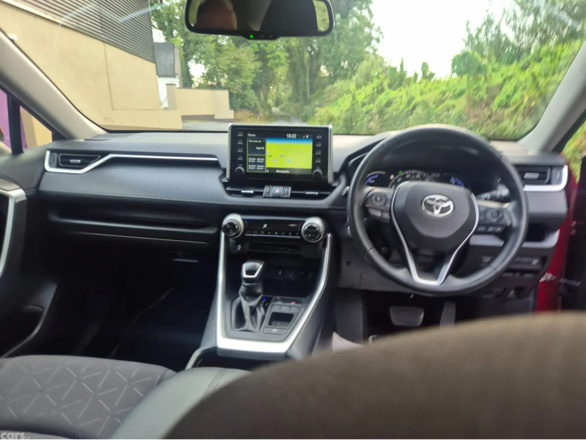 Toyota RAV4 Estate, Petrol Hybrid, 2021, Red
