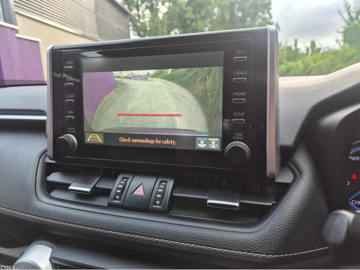 Toyota RAV4 Estate, Petrol Hybrid, 2021, Red