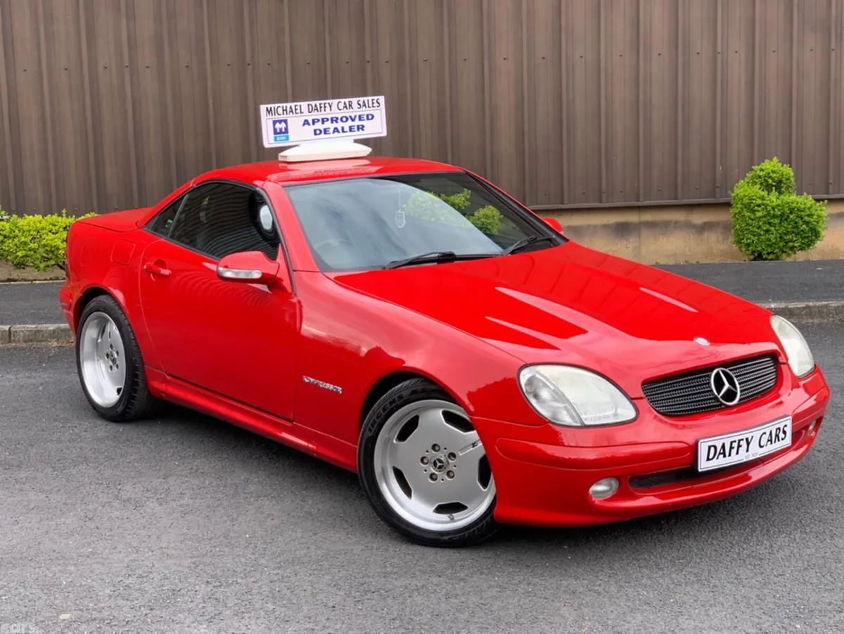Mercedes-Benz SLK Convertible, Petrol, 2003, Red