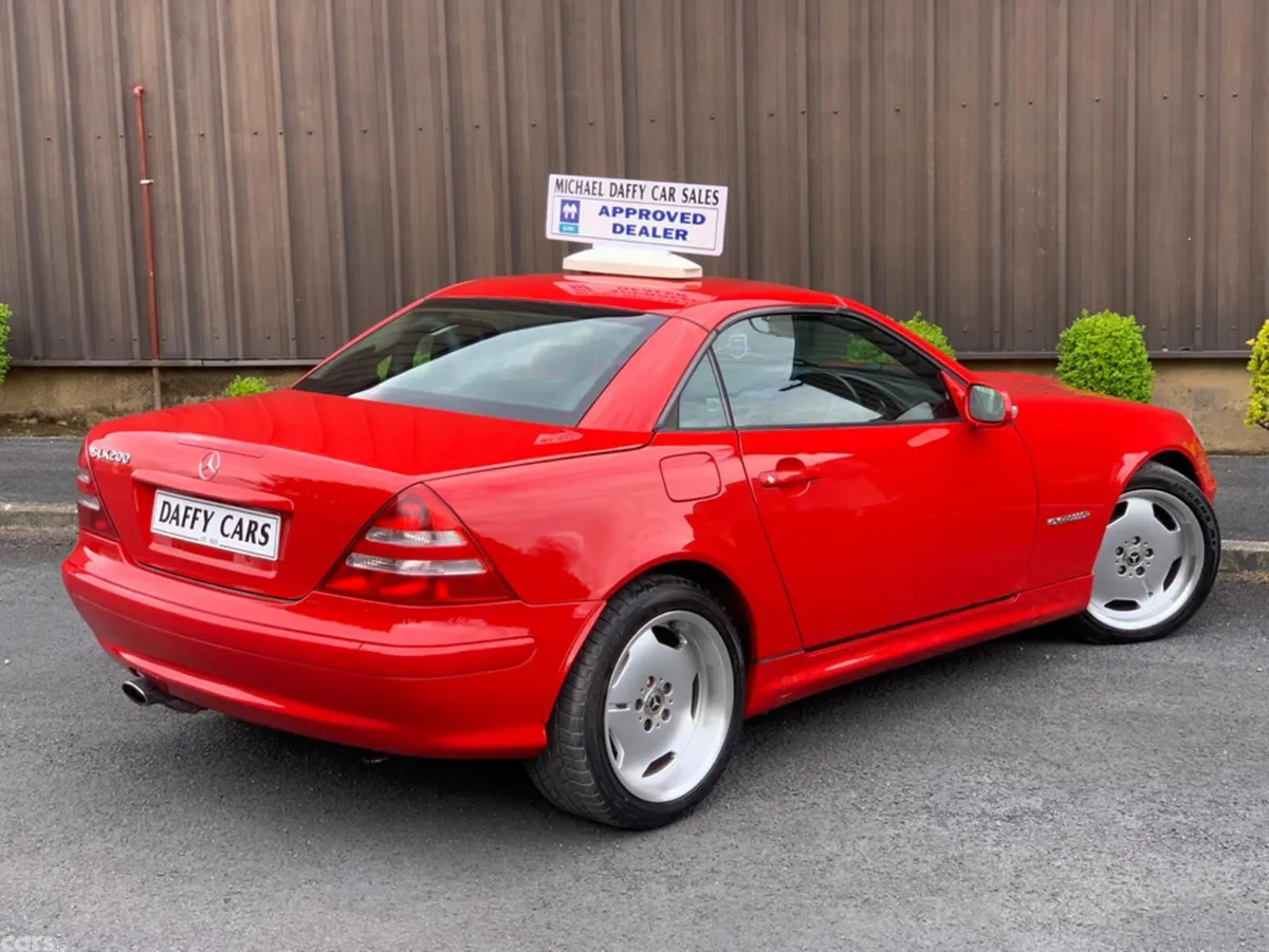 Mercedes-Benz SLK Convertible, Petrol, 2003, Red